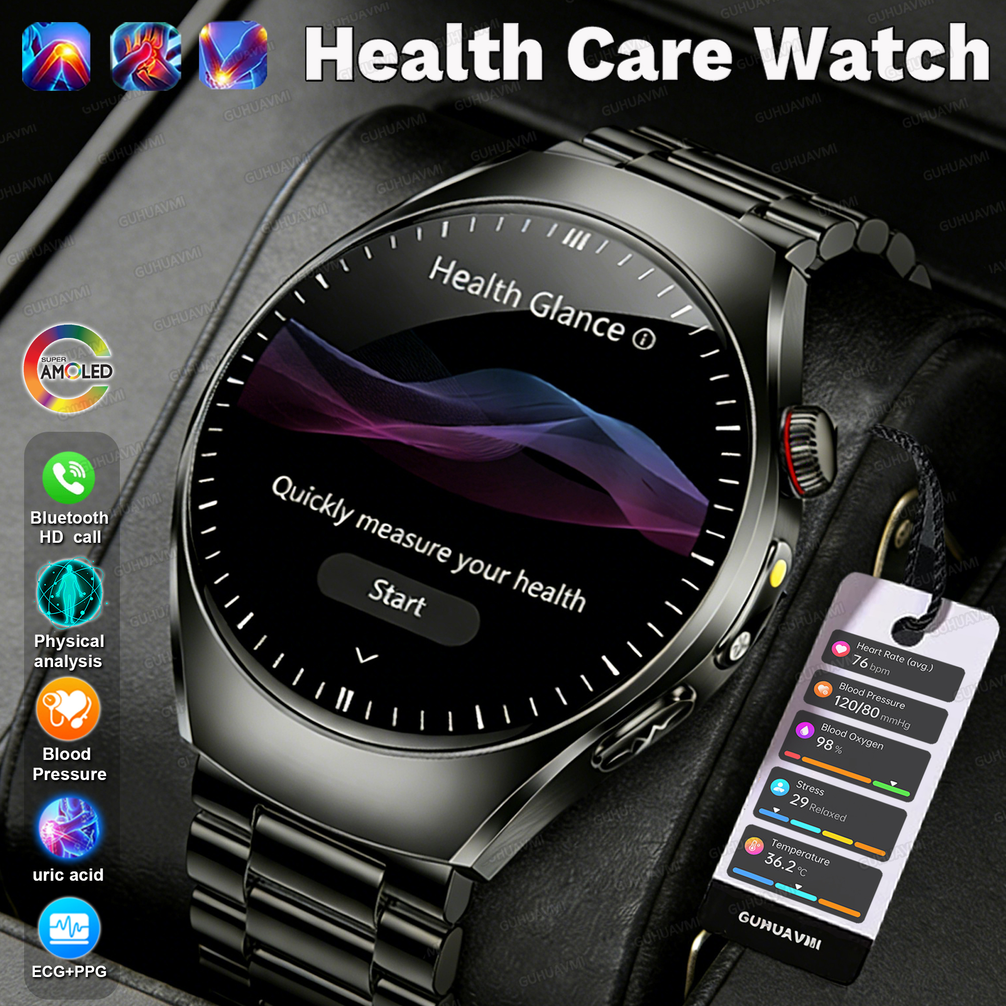 Luxury Watch G Shock - 2026 New Accurate Body Health analysis