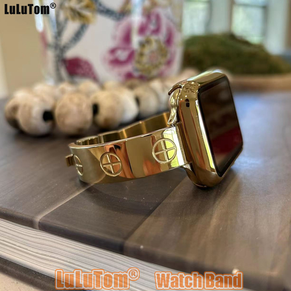 Luxury Watch Apple Bands - Luxury Stainless Steel Strap For Apple
