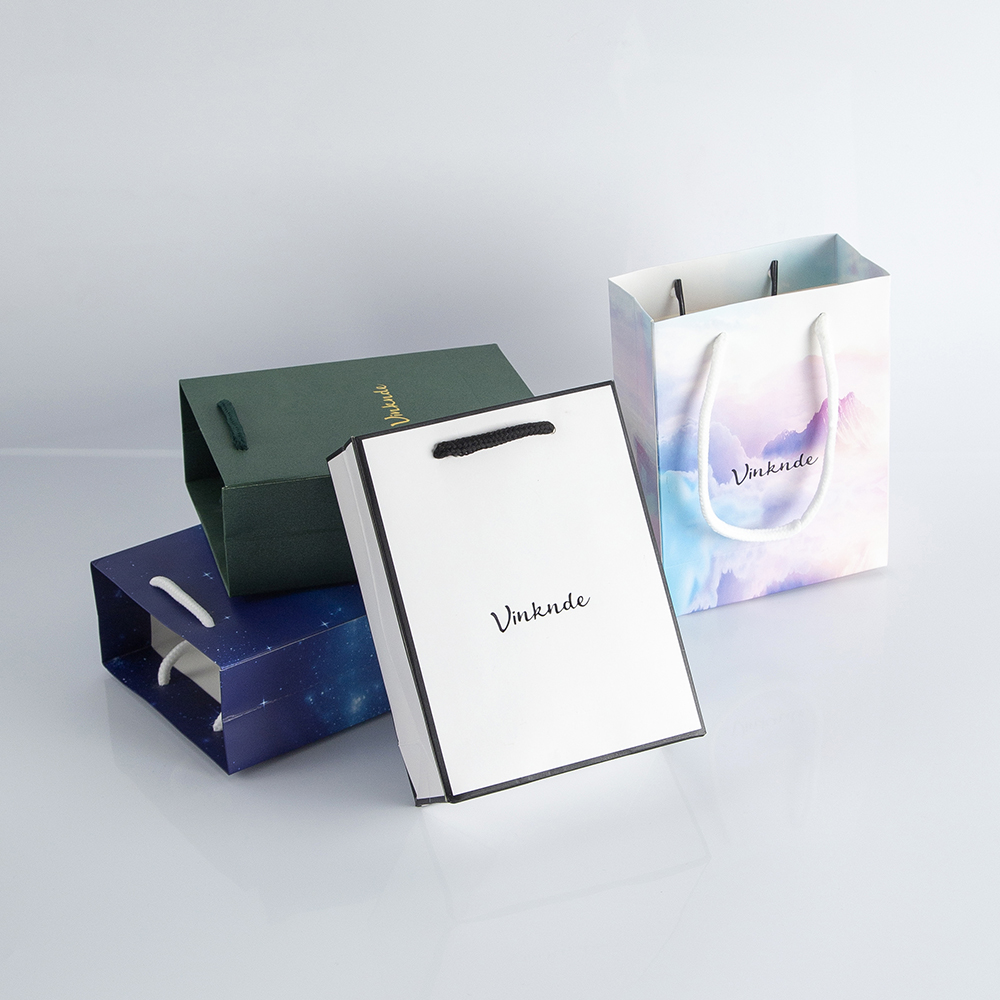 Luxury Watch Shop - Personalized Logo Paper Tote Bag Small
