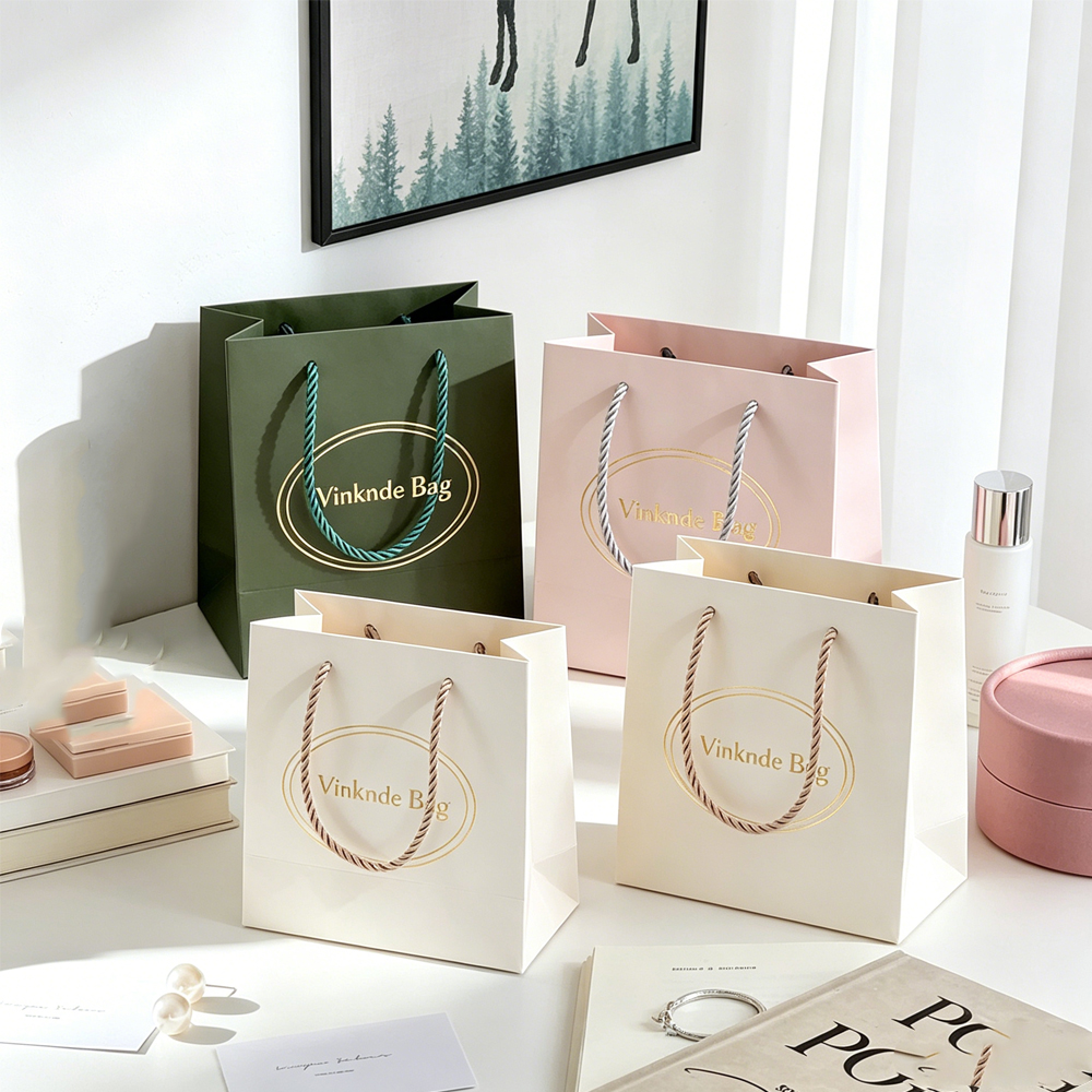 Luxury Watch Shop - Personalized Logo 14x7x15cm Jewelry Packaging Bags
