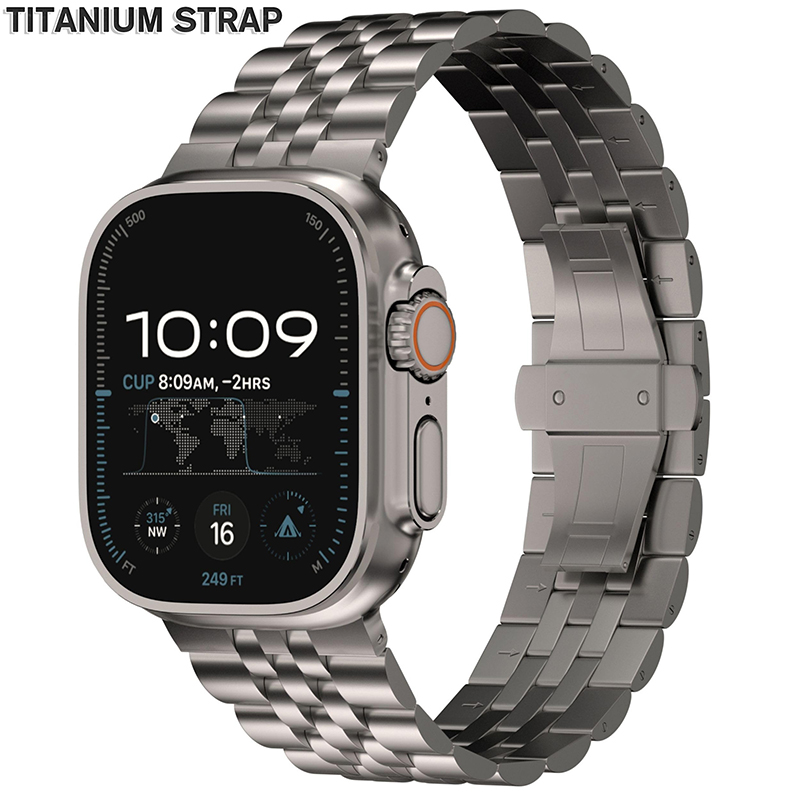 Luxury Watch Apple Bands - Luxury Titanium Strap for Apple Watch
