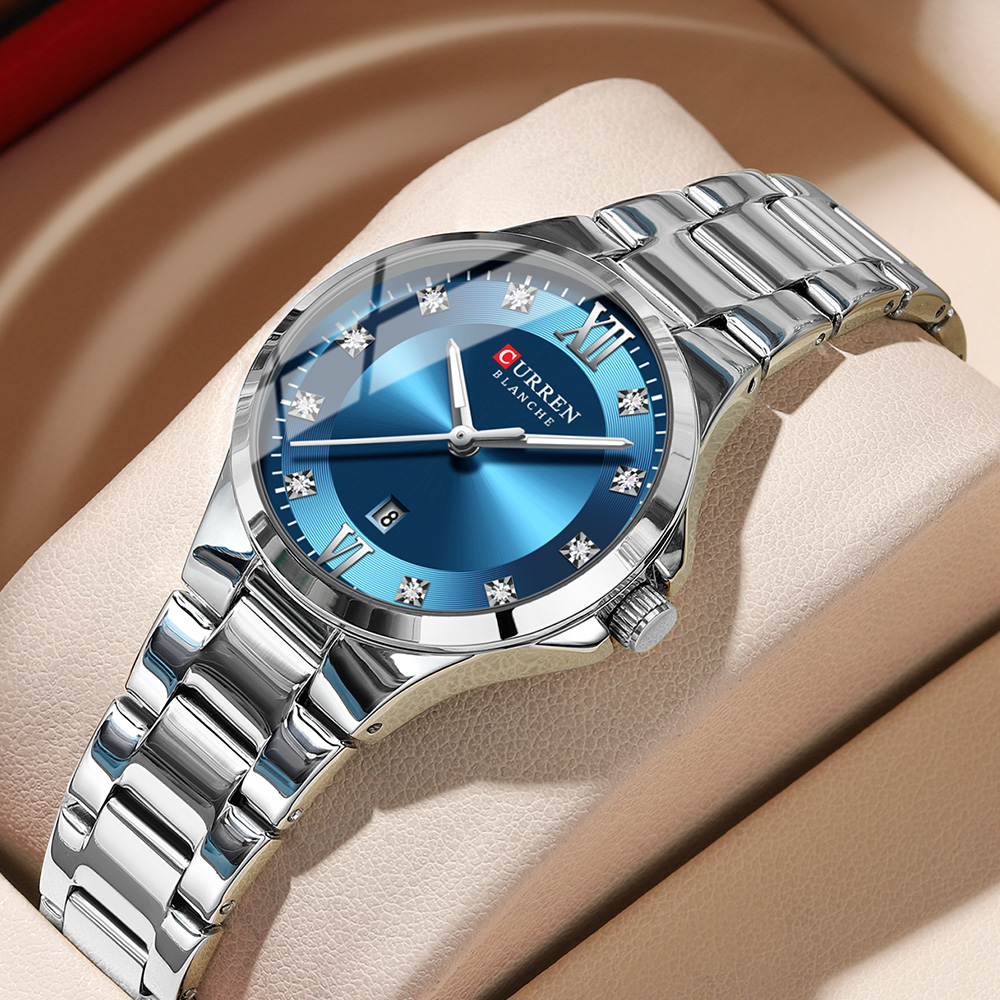 Luxury Watch Green - CURREN Luxury Brand Wristwatches for Women