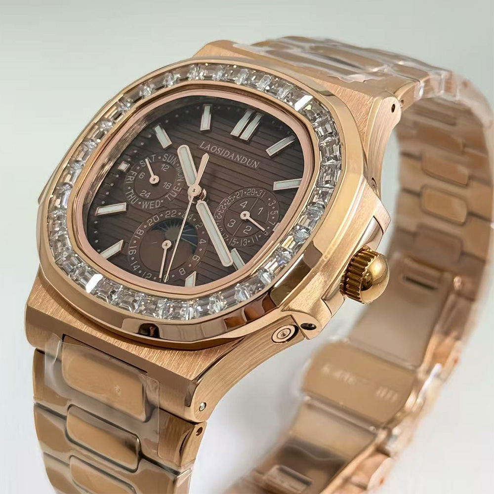 Luxury Watch Cartier - 2025 New rose gold Chinese automatic
