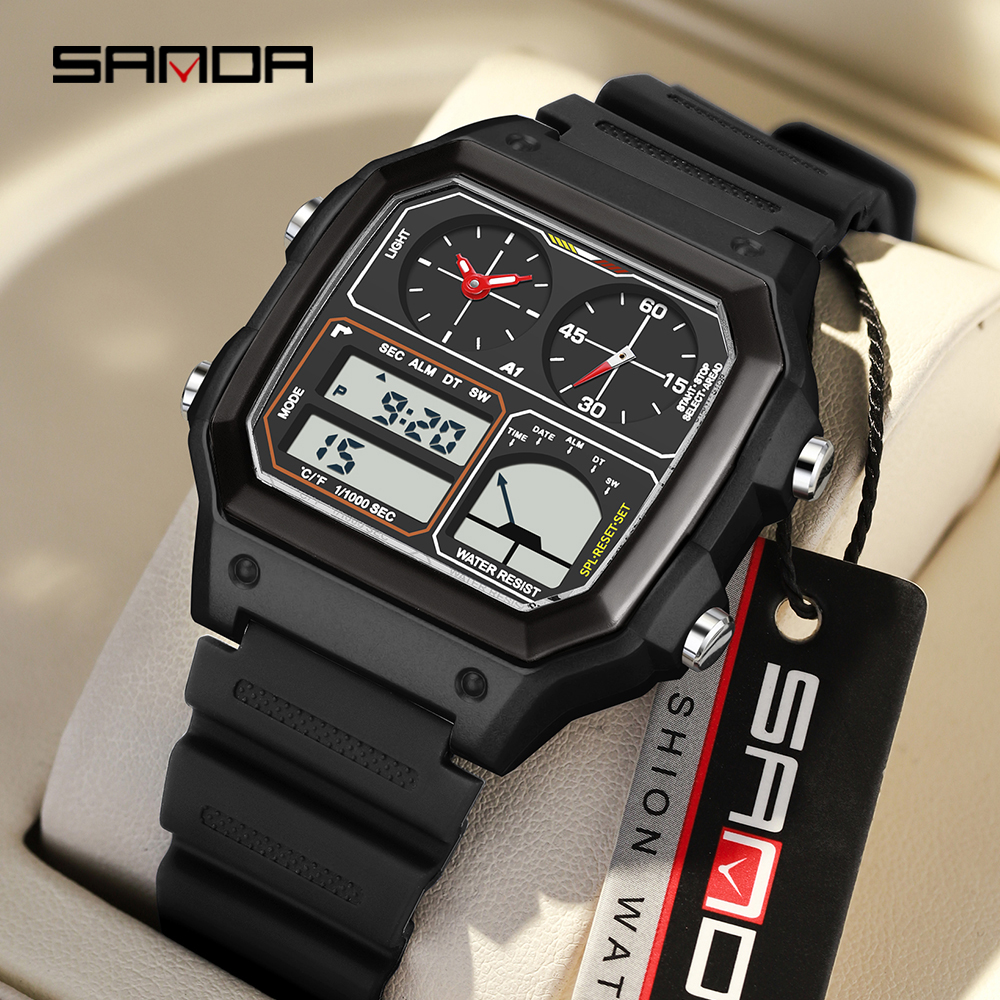 Fashion SANDA 6257 Popular Men – Luxury Watch Shop recenzja i cena