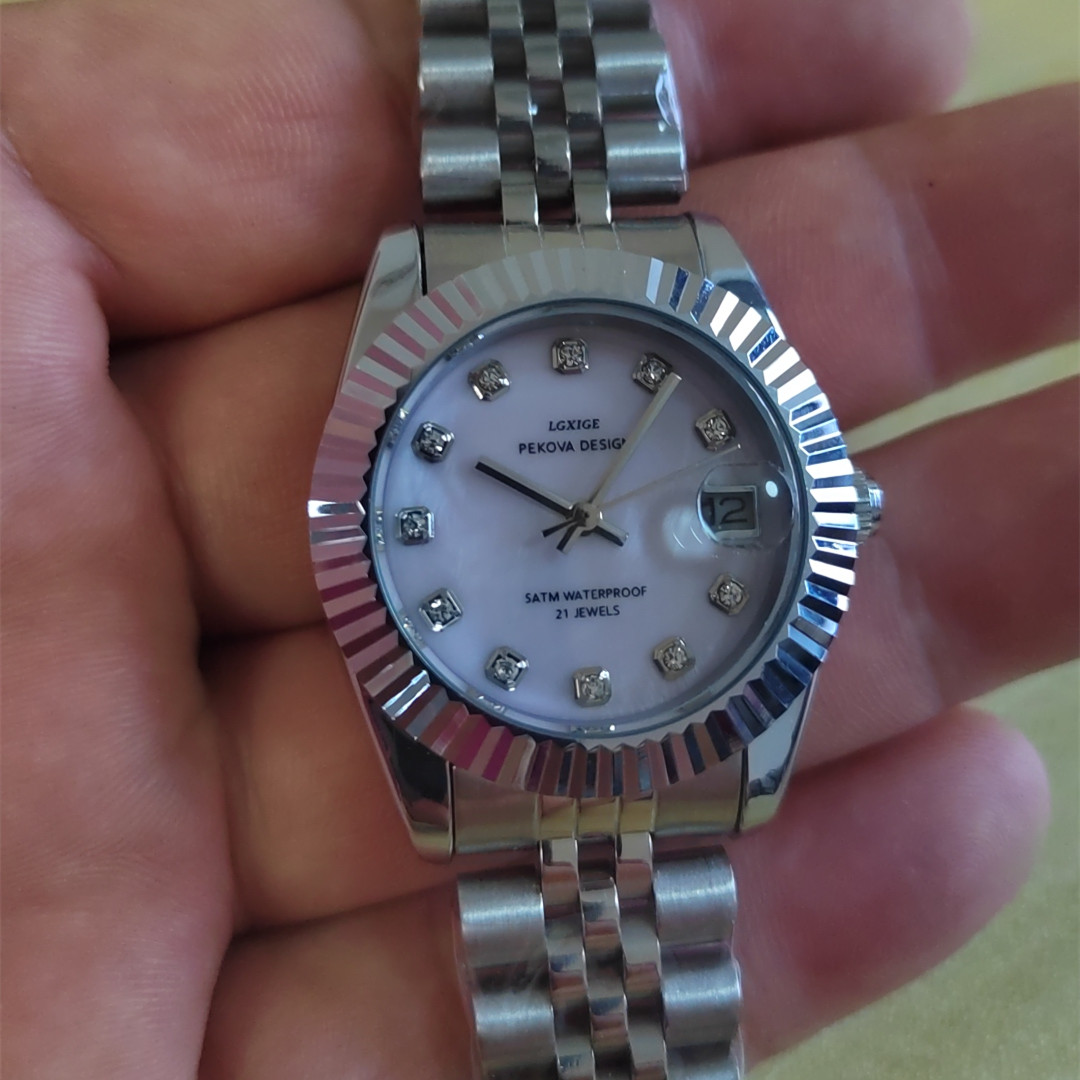 LGXIGE Crystal Women Bracelet  – Luxury Watch Cartier recenzja i cena