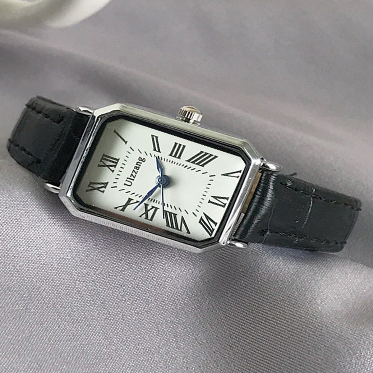 손목시계 시계 Часы 헬로키티 Fashion Rect – Luxury Watch Green recenzja i cena