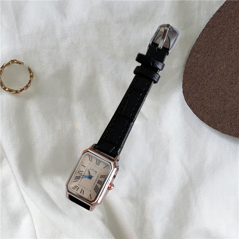 손목시계 시계 Часы 헬로키티 Fashion Rect – Luxury Watch Green recenzja i cena