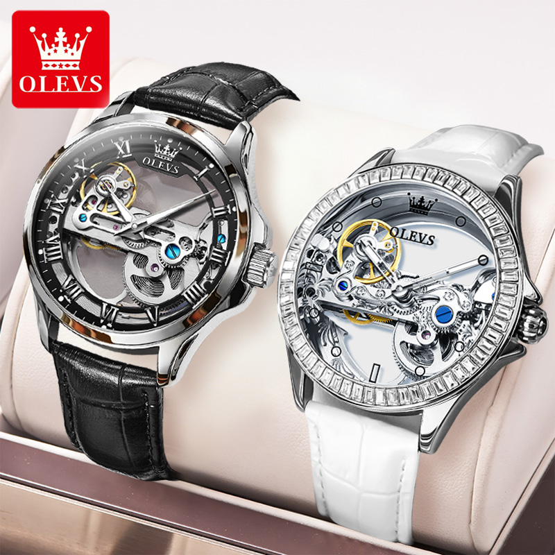 OLEVS Couple Watches Original  – Luxury Watch Wallpaper recenzja i cena