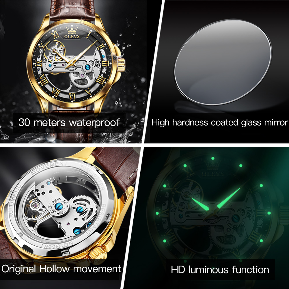OLEVS Couple Watches Original  – Luxury Watch Wallpaper recenzja i cena
