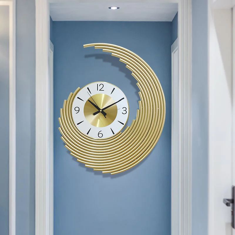 Light Luxury Metal Wall Clock  – Luxury Watch Europe recenzja i cena