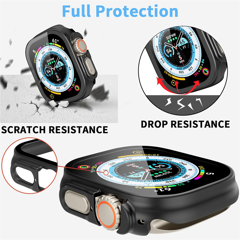 Glass+case For Apple Watch Ult – Luxury Watch Apple Bands recenzja i cena