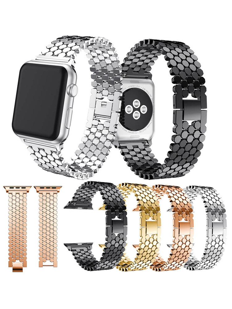 Stainless Steel Strap For Appl – Luxury Watch Apple Bands recenzja i cena