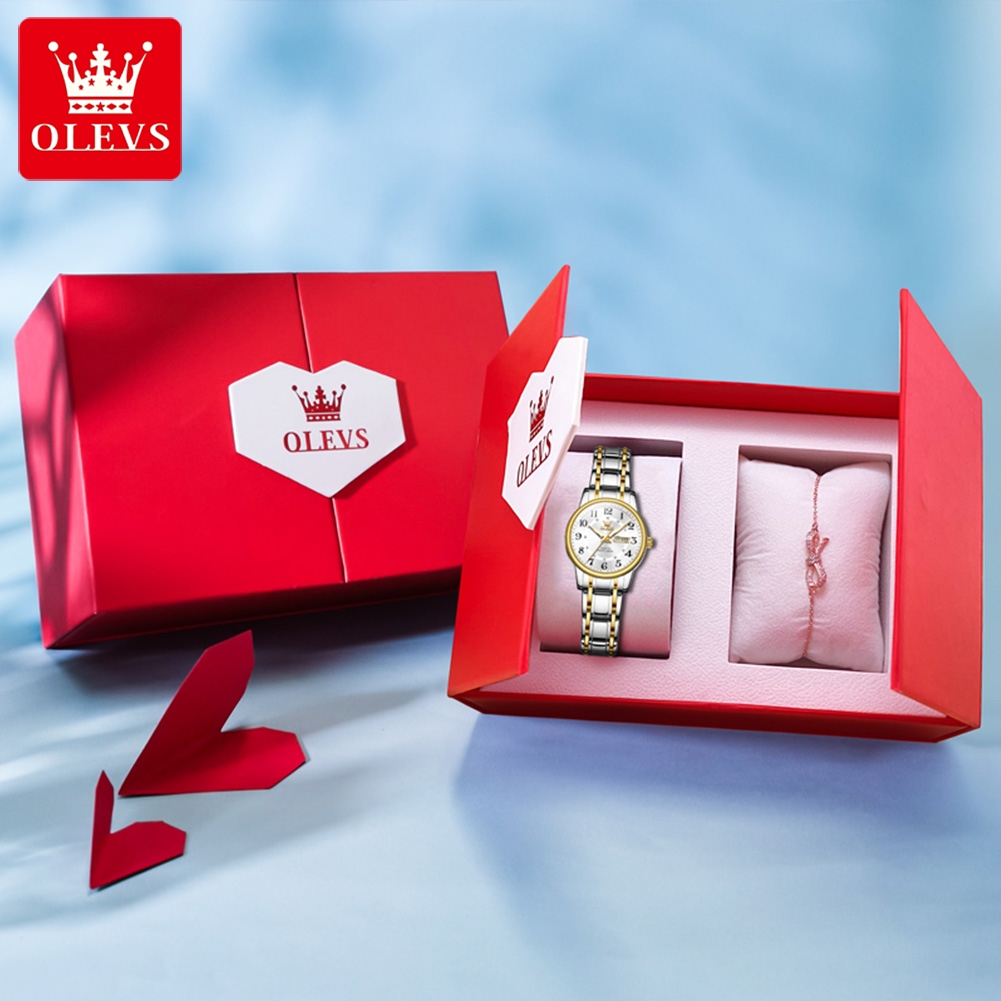 OLEVS 2891 Luxury Brand Fashio – Luxury Watch Green recenzja i cena