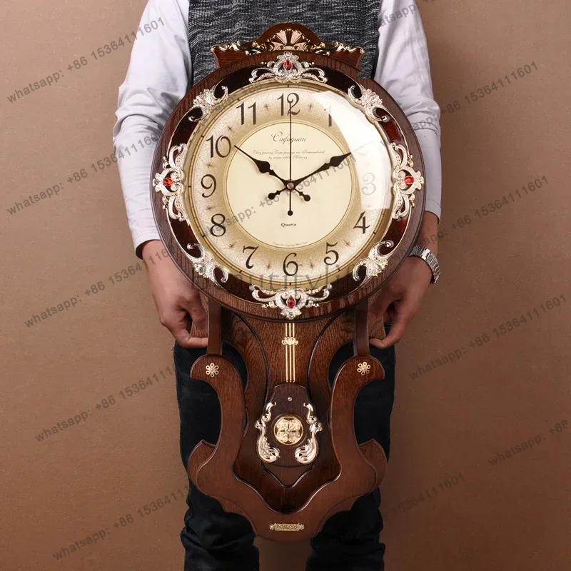 Wood Vintage Wall Clocks Silen – Luxury Watch Europe recenzja i cena