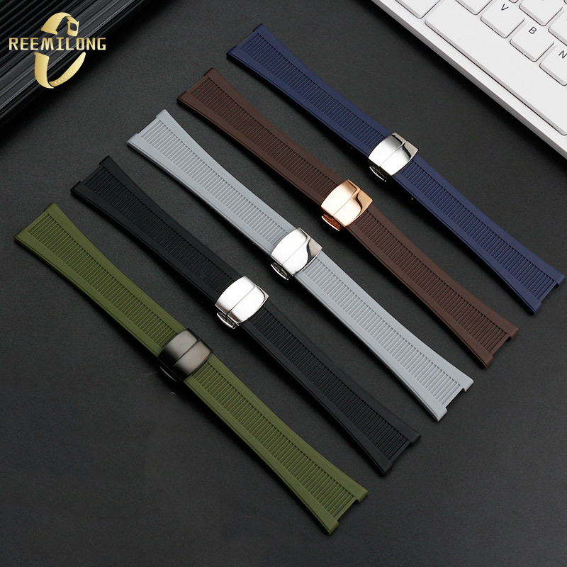 Silicone rubber watch strap 25 – Luxury Watch Patek Philippe recenzja i cena