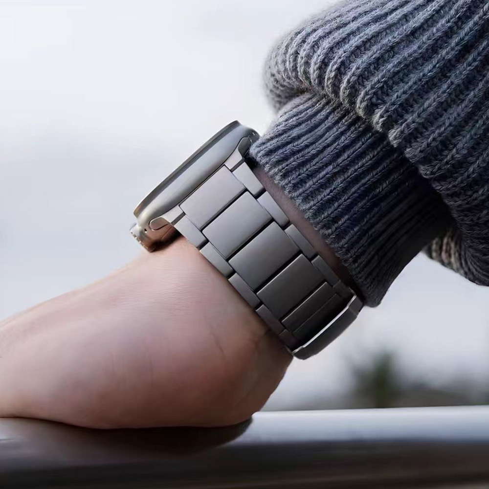 Titanium Business Men Strap fo – Luxury Watch Apple Bands recenzja i cena