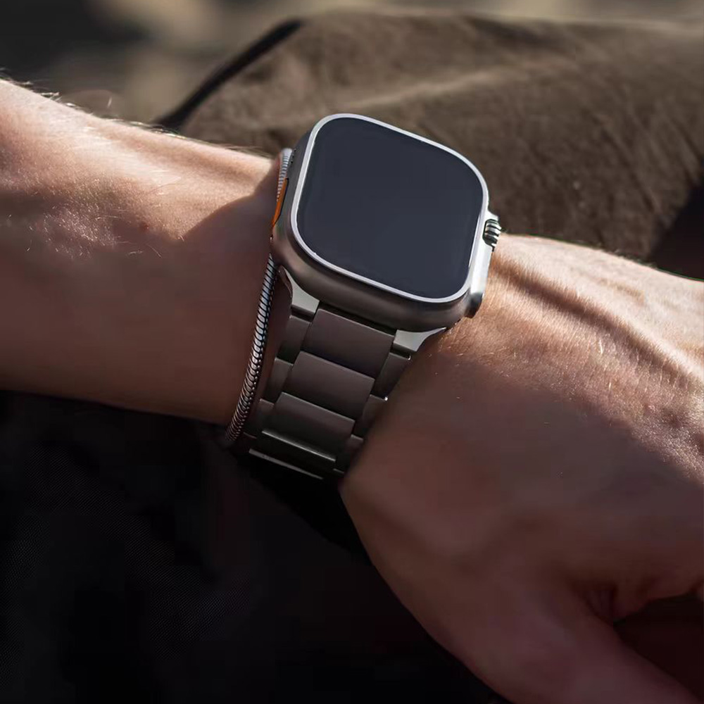 Titanium Business Men Strap fo – Luxury Watch Apple Bands recenzja i cena