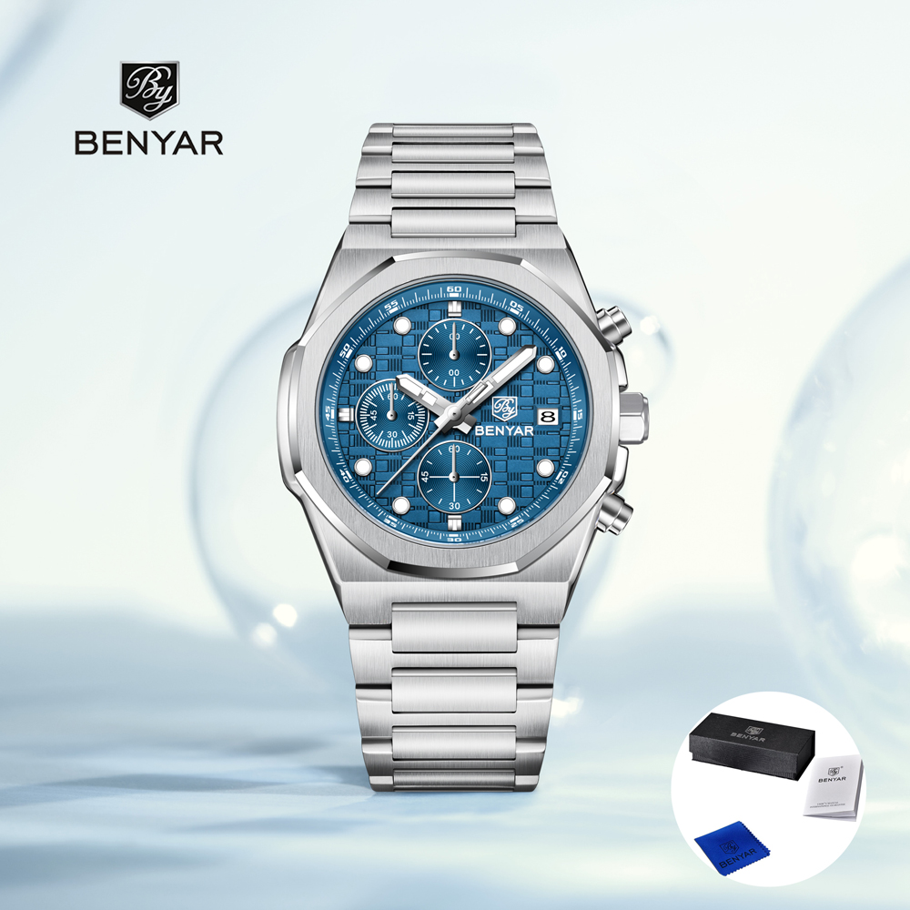 2025 New BENYAR Men's Watches  – Luxury Watch Wallpaper recenzja i cena