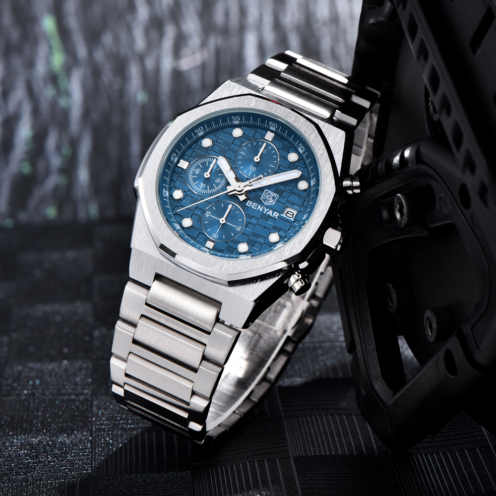 2025 New BENYAR Men's Watches  – Luxury Watch Wallpaper recenzja i cena