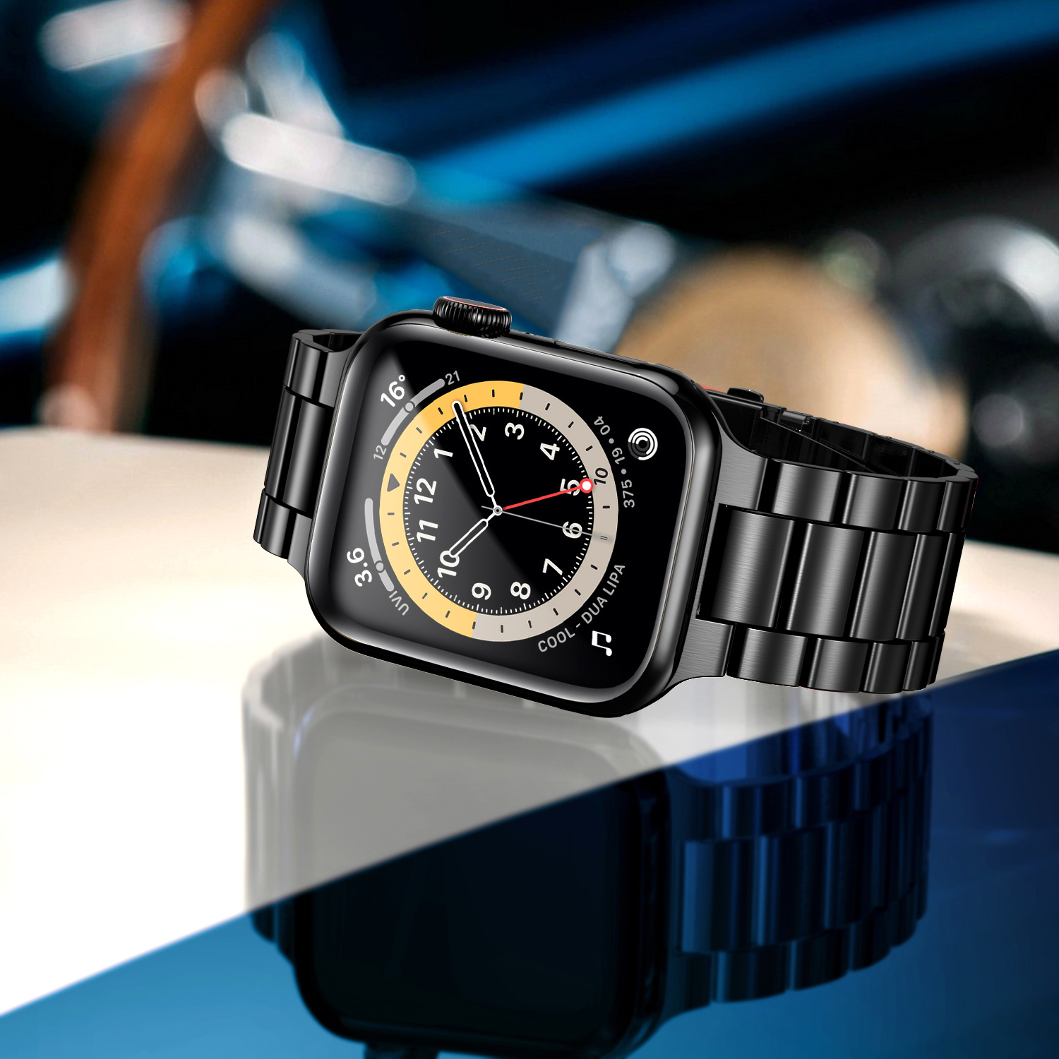 Stainless Steel Strap For Appl – Luxury Watch Apple Bands recenzja i cena