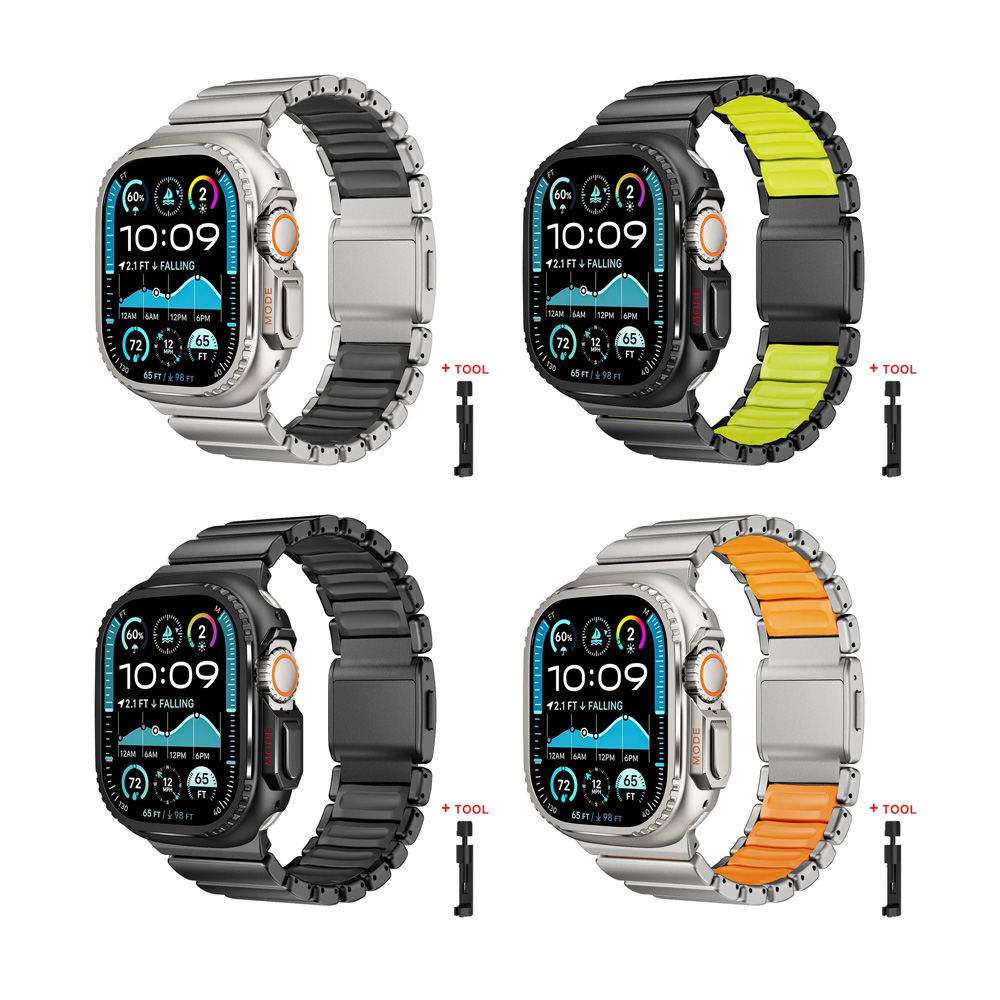 Luxury Titanium Band+Metal Cas – Luxury Watch Apple Bands recenzja i cena