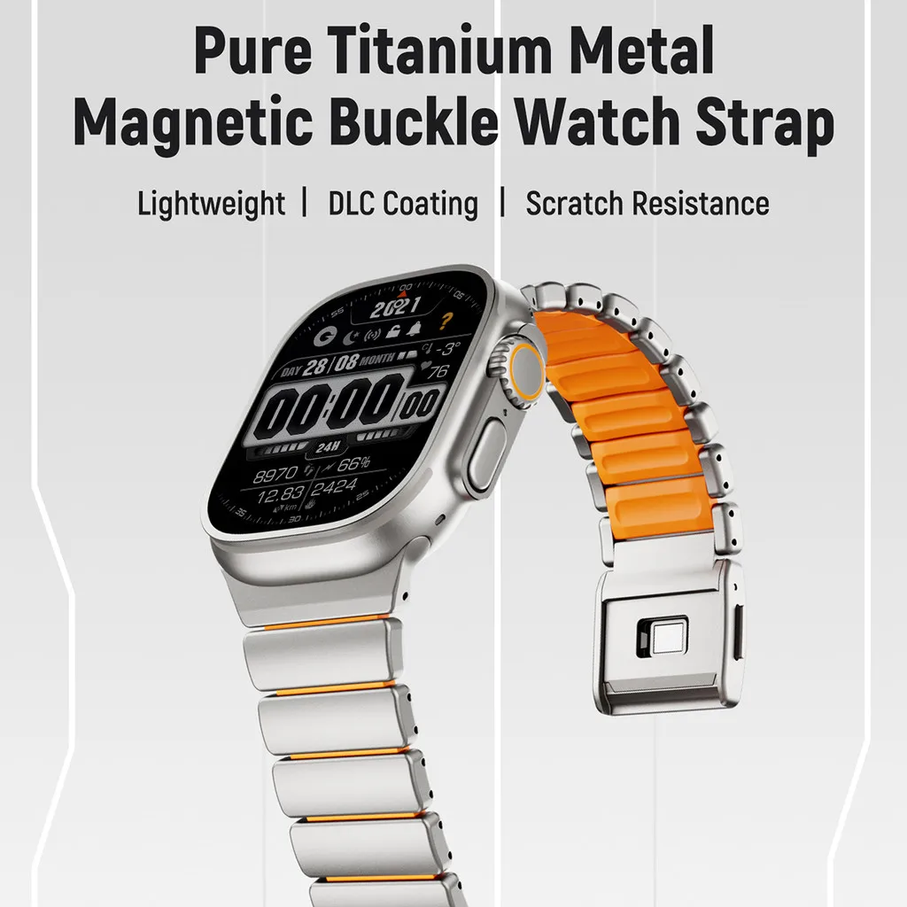 Luxury Titanium Band+Metal Cas – Luxury Watch Apple Bands recenzja i cena