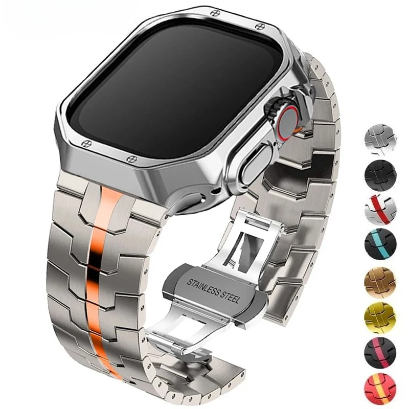 Luxury Strap+Case For Apple Wa – Luxury Watch Apple Bands recenzja i cena