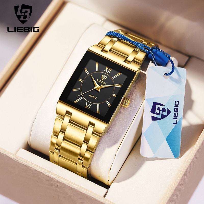 LiEBIG Luxury Golden Quartz Wr – Luxury Watch Wallpaper recenzja i cena