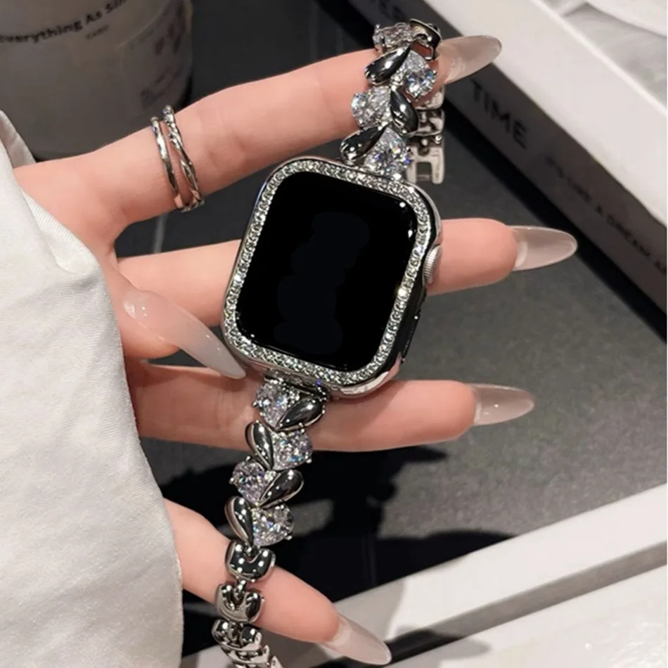 Love Diamond Strap For Apple W – Luxury Watch Apple Bands recenzja i cena