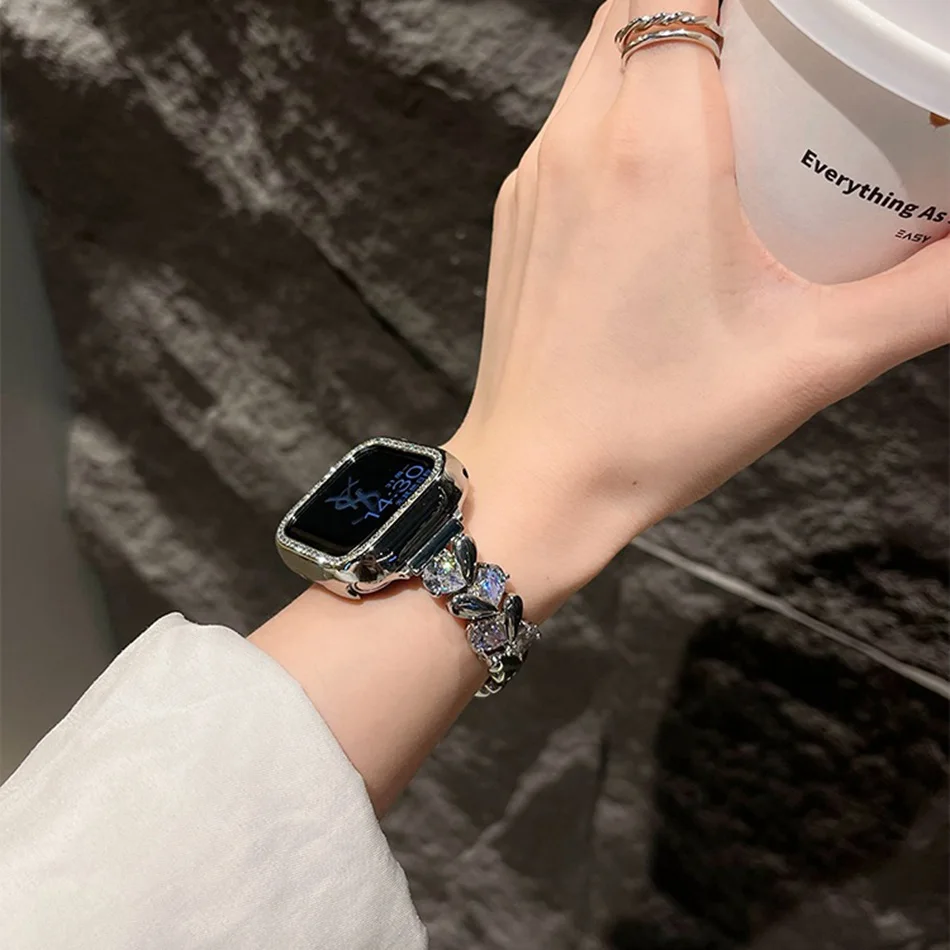 Love Diamond Strap For Apple W – Luxury Watch Apple Bands recenzja i cena