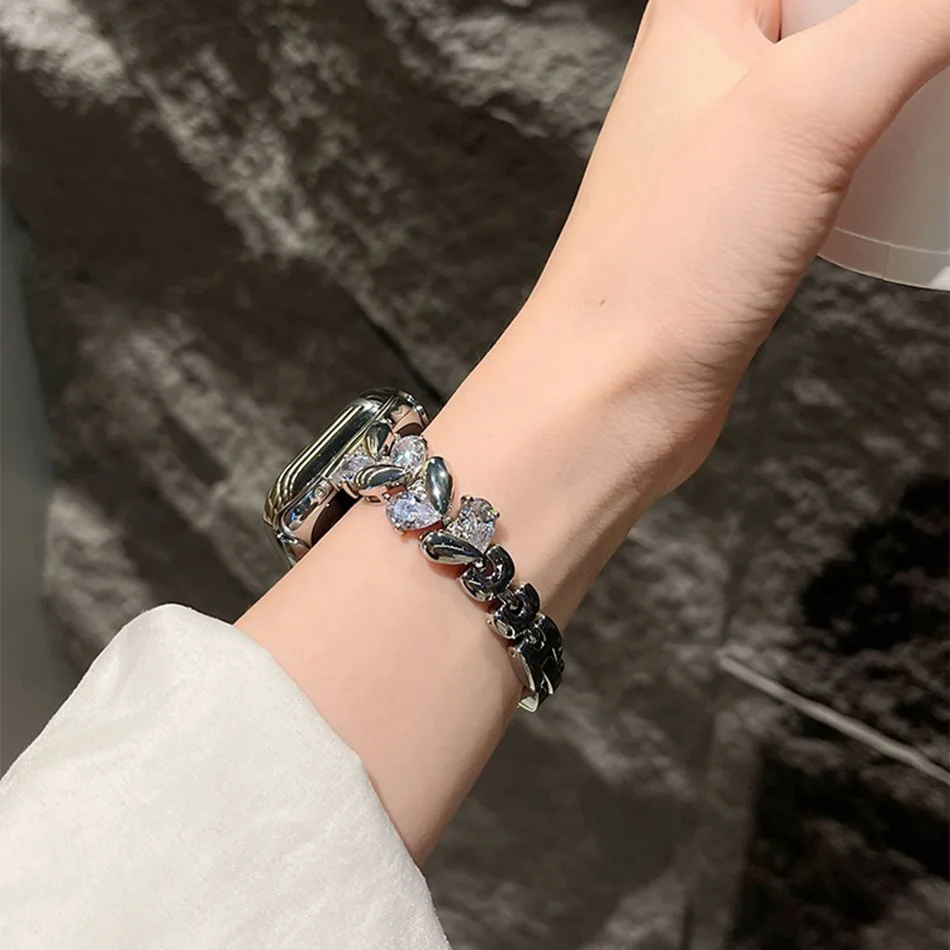 Love Diamond Strap For Apple W – Luxury Watch Apple Bands recenzja i cena