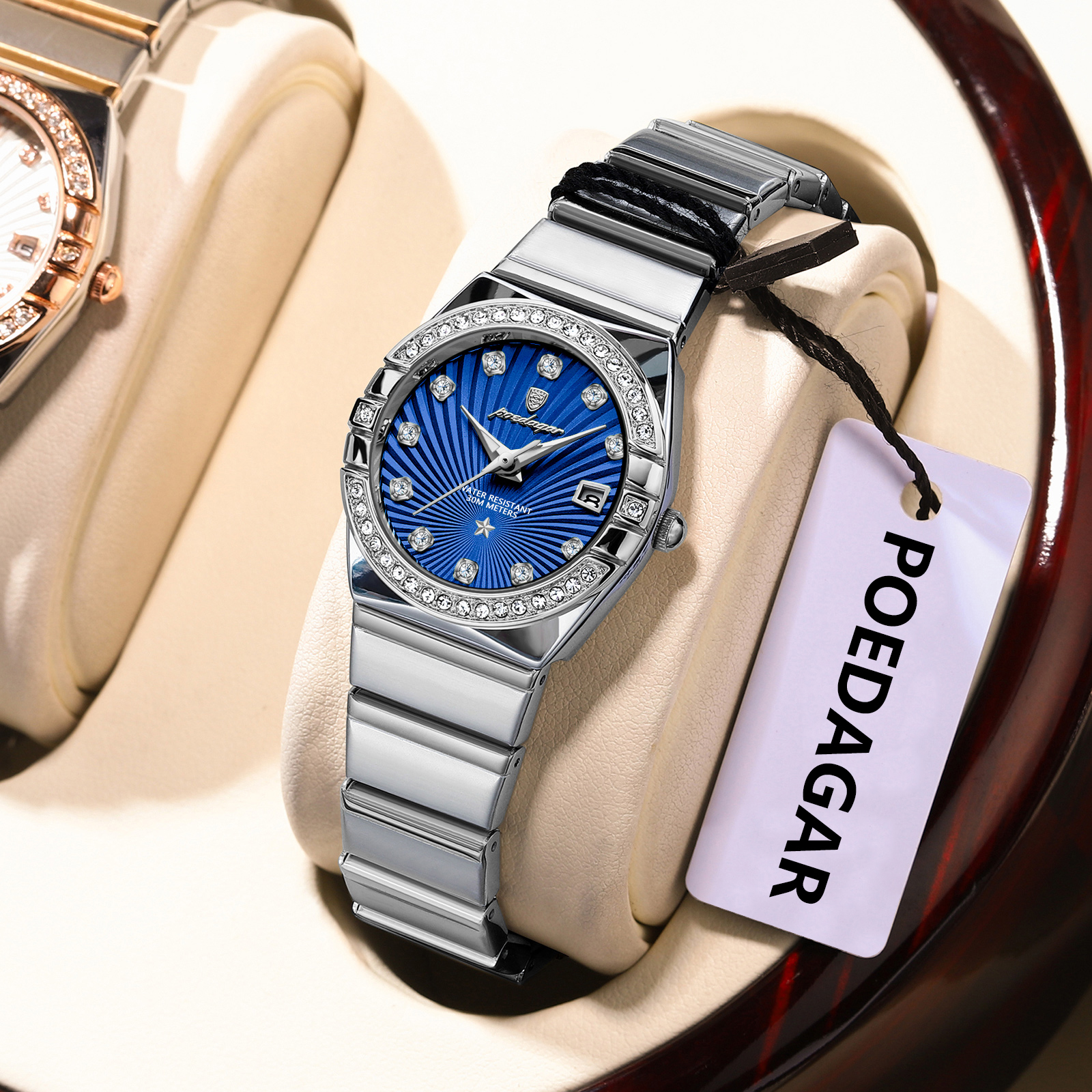 POEDAGAR Luxury Trendy Ladies  – Luxury Watch Cartier recenzja i cena