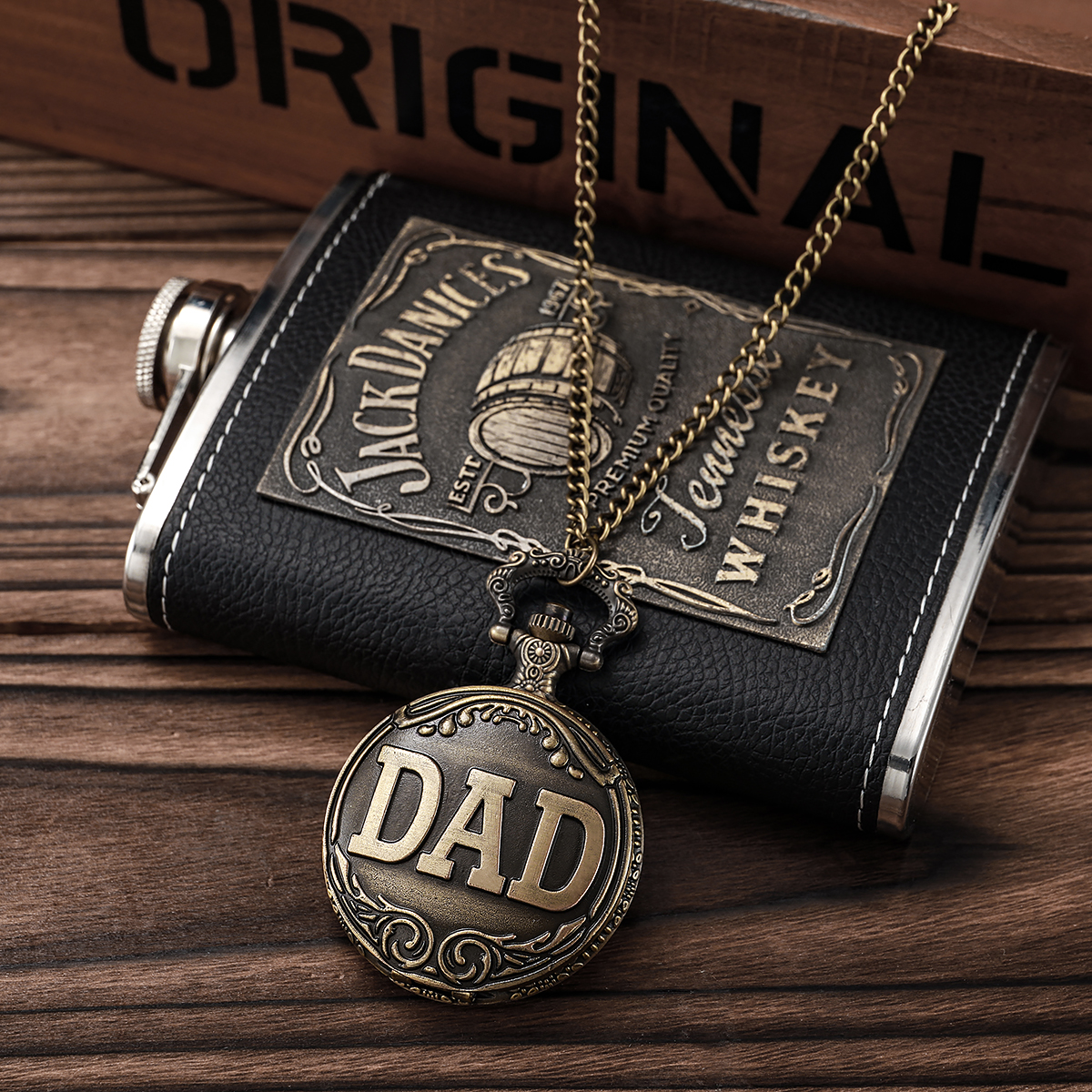 Vintage Bronze Pocket Watch, R – Bronze Case Watch recenzja i cena
