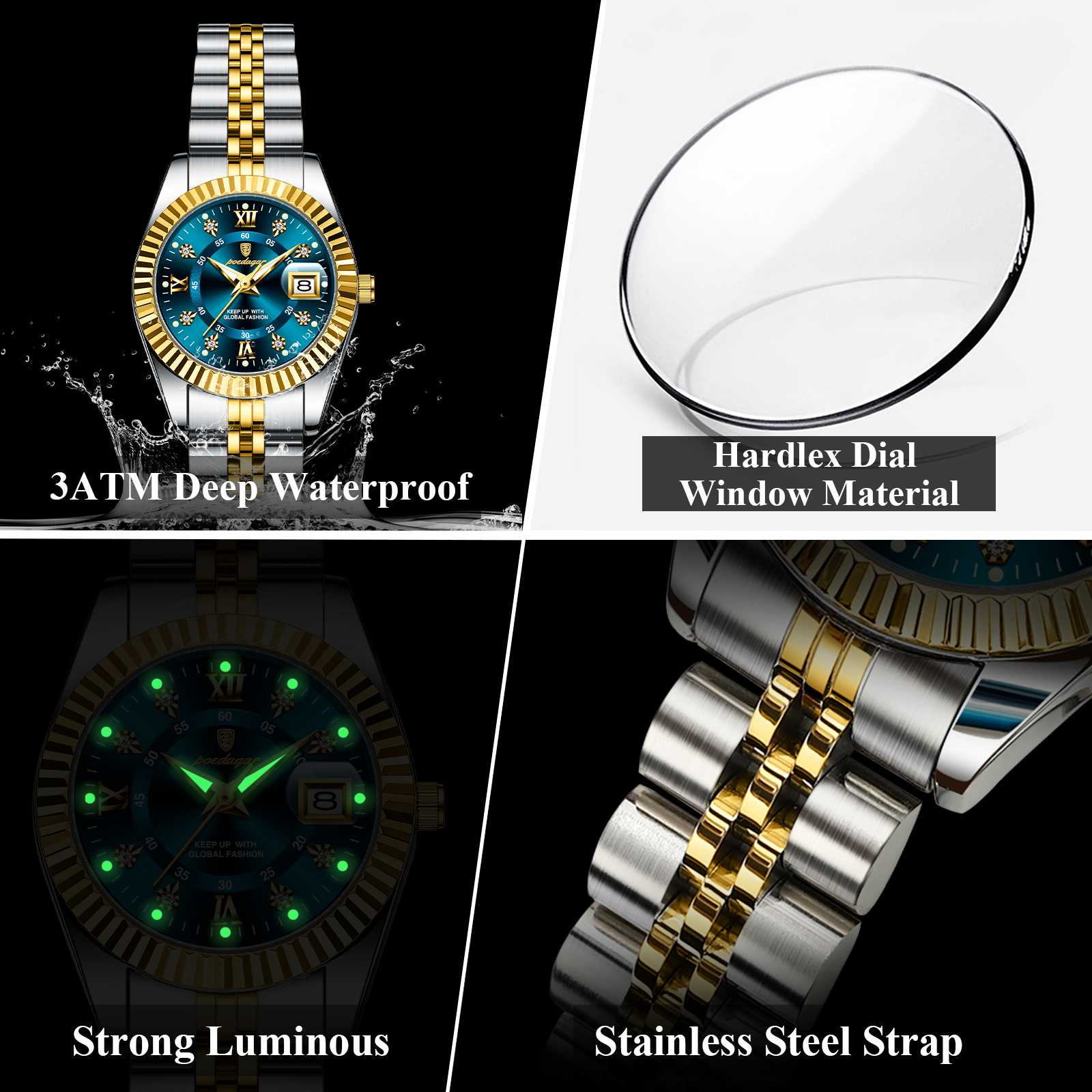 POEDAGAR Top Luxury Watch For  – Luxury Watch Cartier recenzja i cena