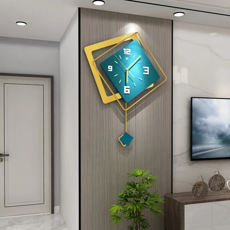 Swing Wall Clock Light Luxury  – Luxury Watch Europe recenzja i cena