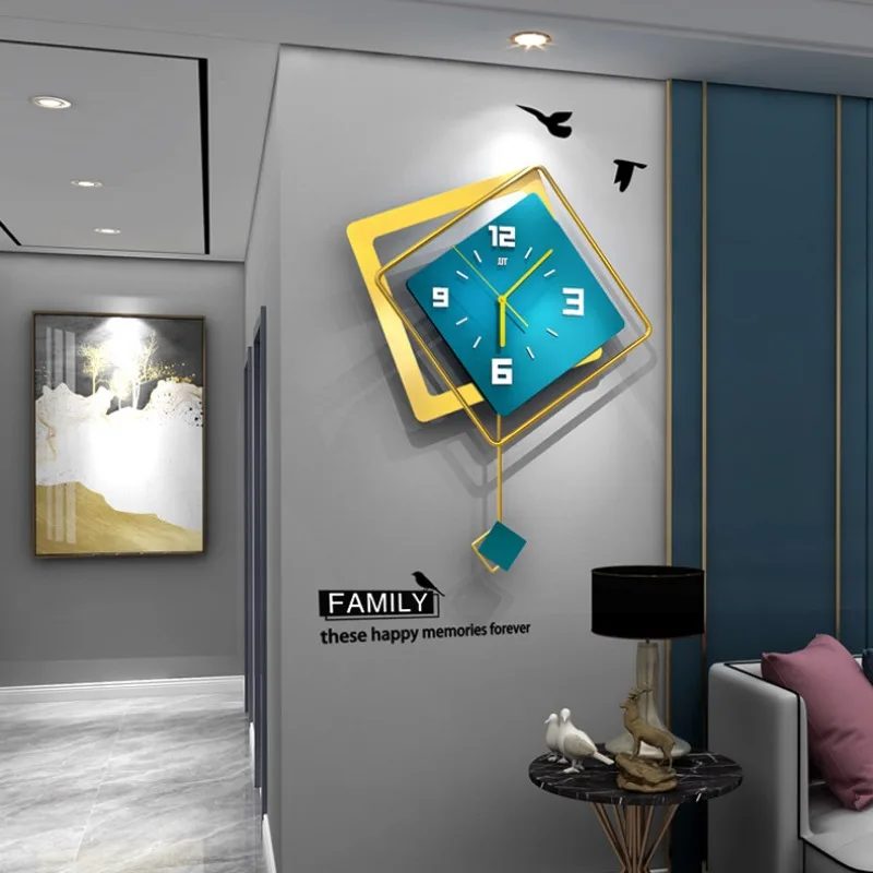 Swing Wall Clock Light Luxury  – Luxury Watch Europe recenzja i cena