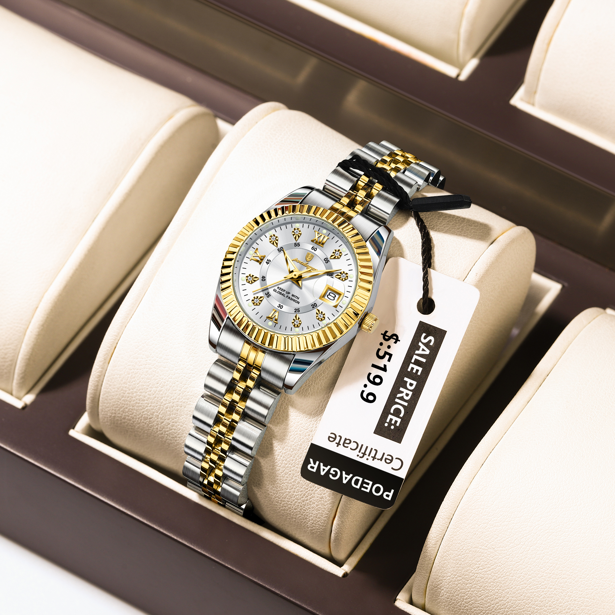 POEDAGAR Luxury Women's Watche – Luxury Watch Cartier recenzja i cena