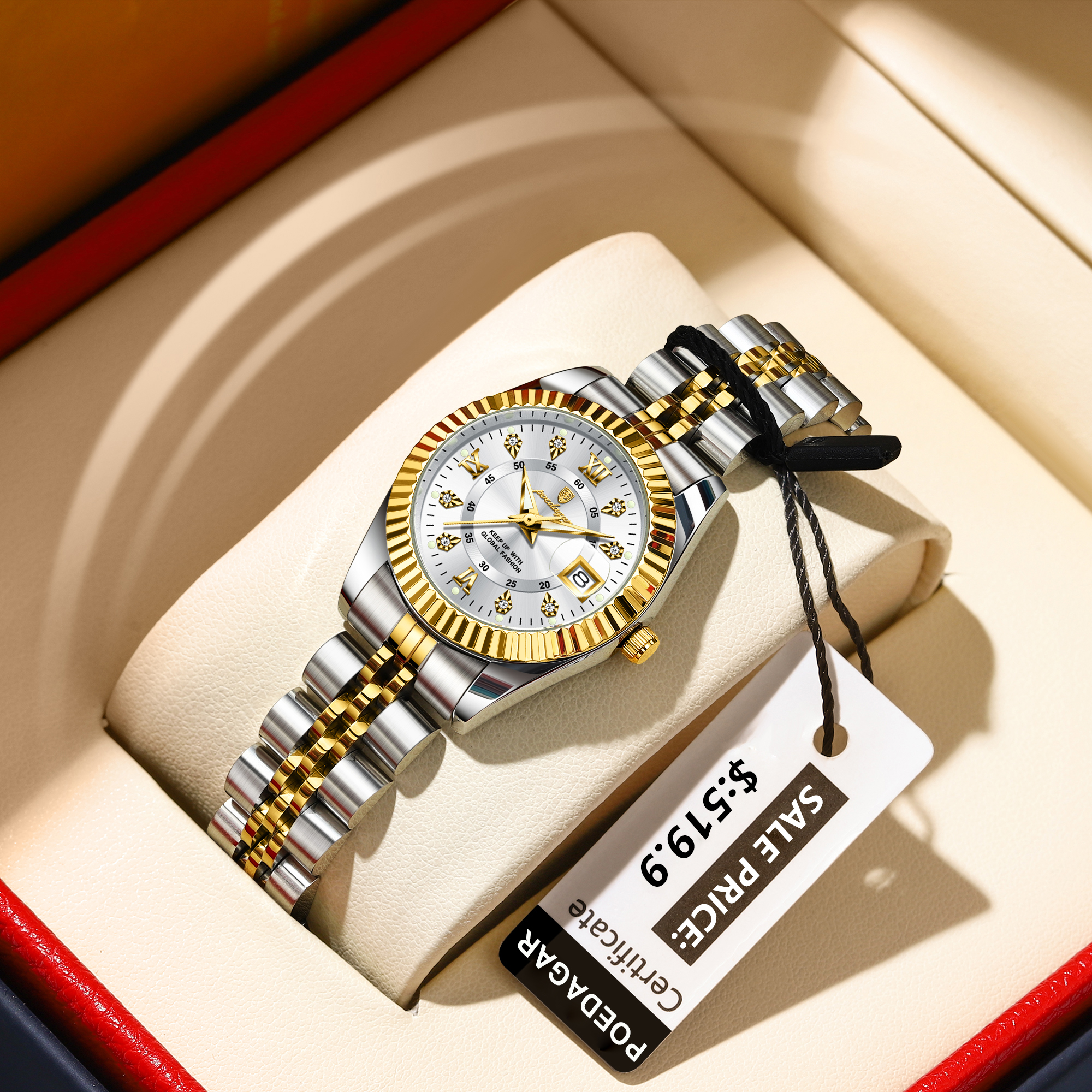 POEDAGAR Luxury Women's Watche – Luxury Watch Cartier recenzja i cena