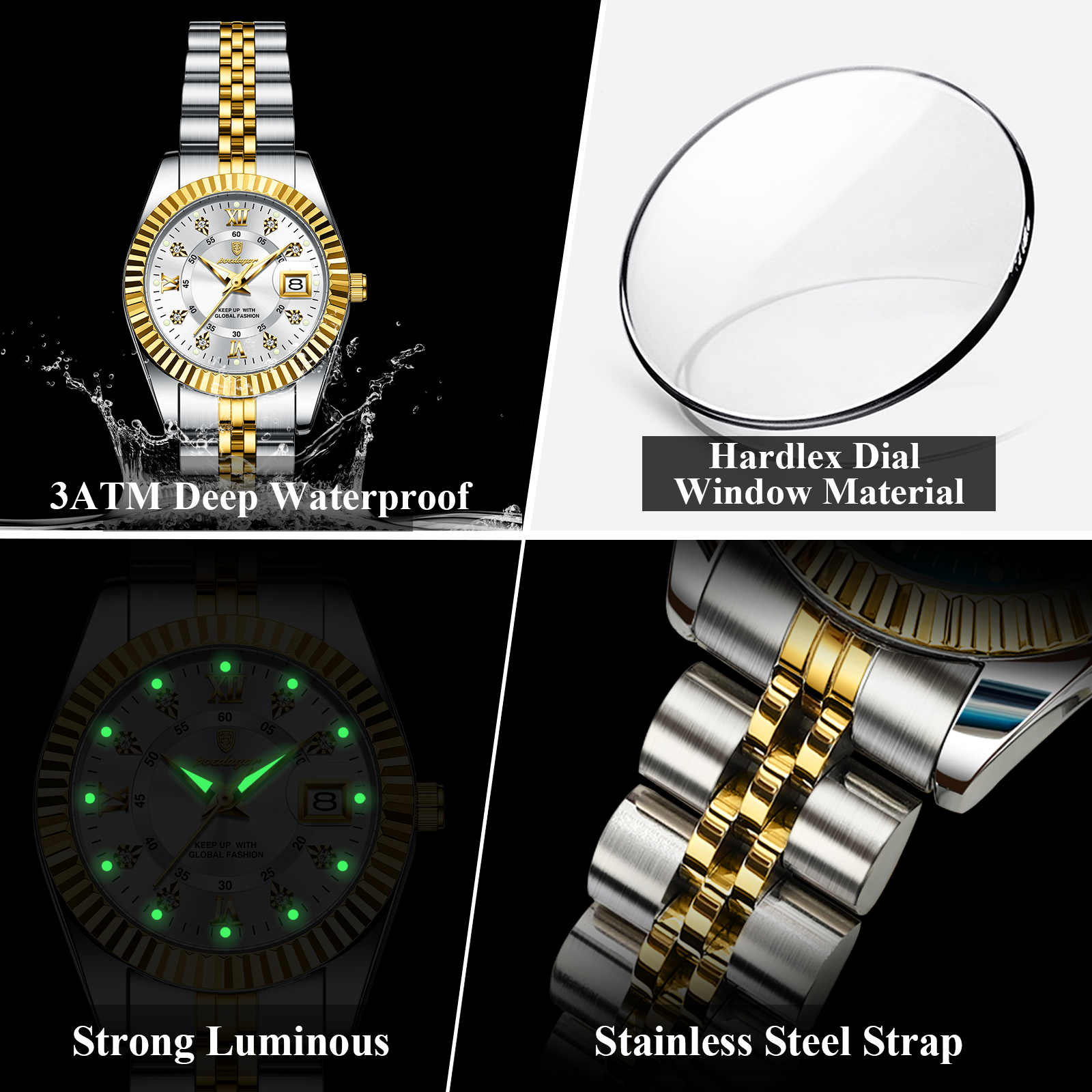 POEDAGAR Luxury Women's Watche – Luxury Watch Cartier recenzja i cena