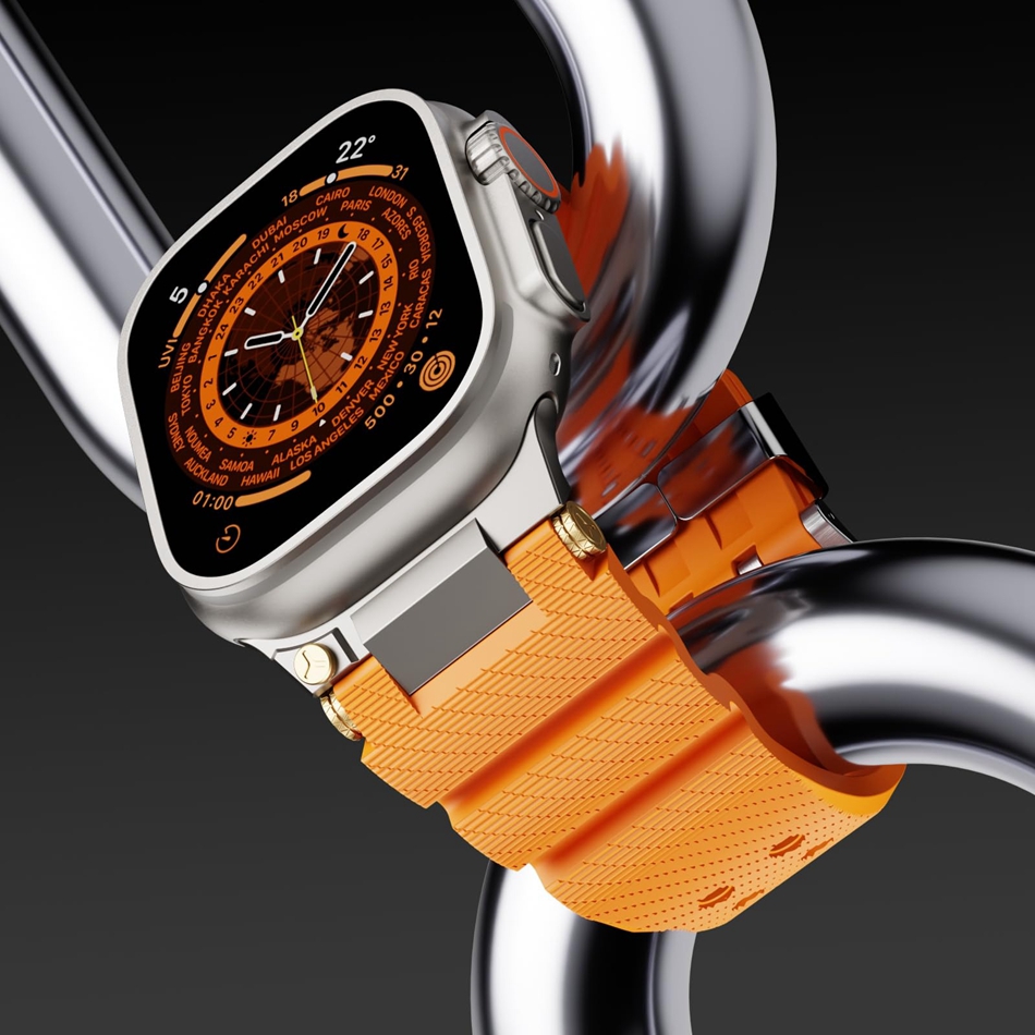 Luxury Silicone Rubber Band fo – Luxury Watch Apple Bands recenzja i cena