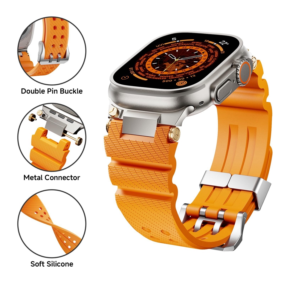 Luxury Silicone Rubber Band fo – Luxury Watch Apple Bands recenzja i cena