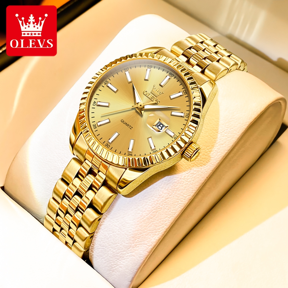 OLEVS 5593 Quartz Women's Watc – Luxury Watch Green recenzja i cena
