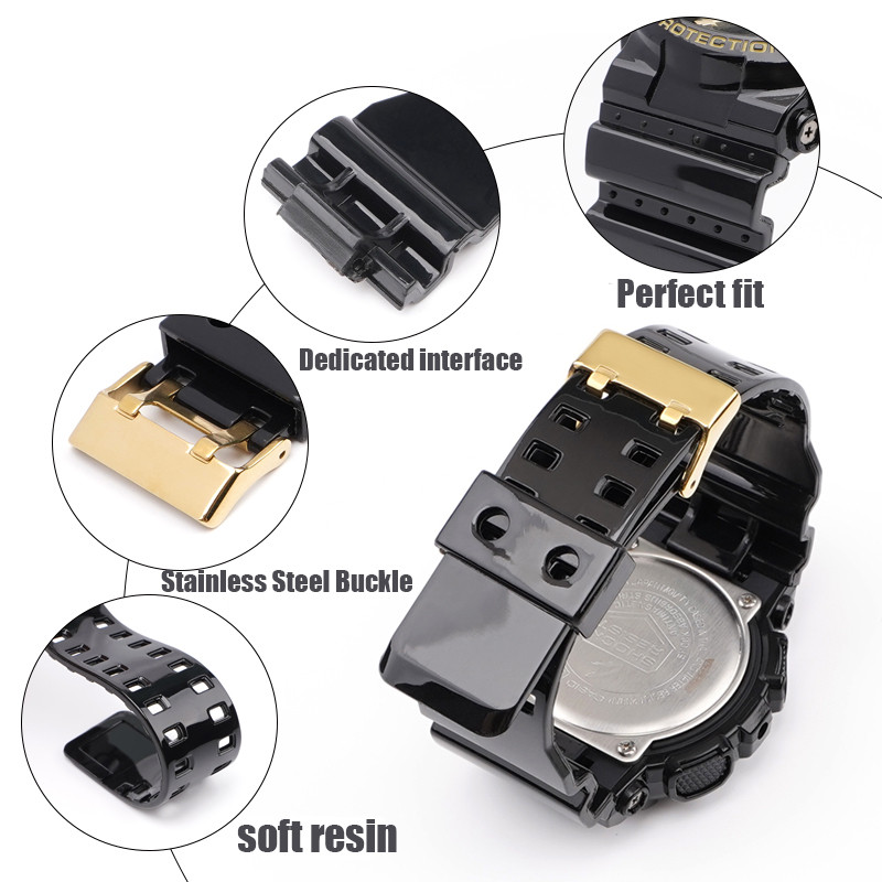 16mm Resin Silicone Watch Band – Luxury Watch G Shock recenzja i cena