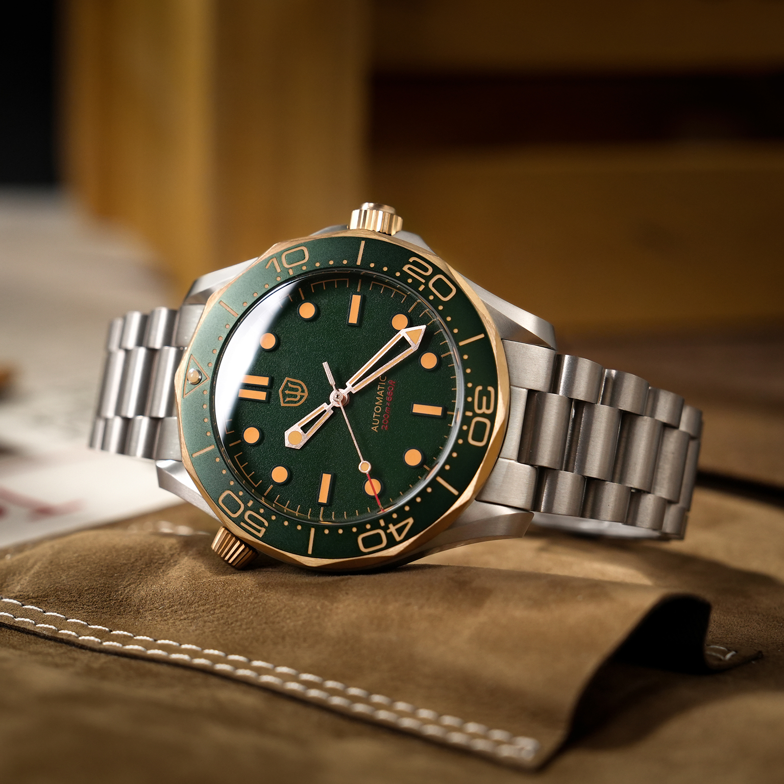 Watchdives WD007 V4 42Mm Titan – Luxury Watch Green recenzja i cena