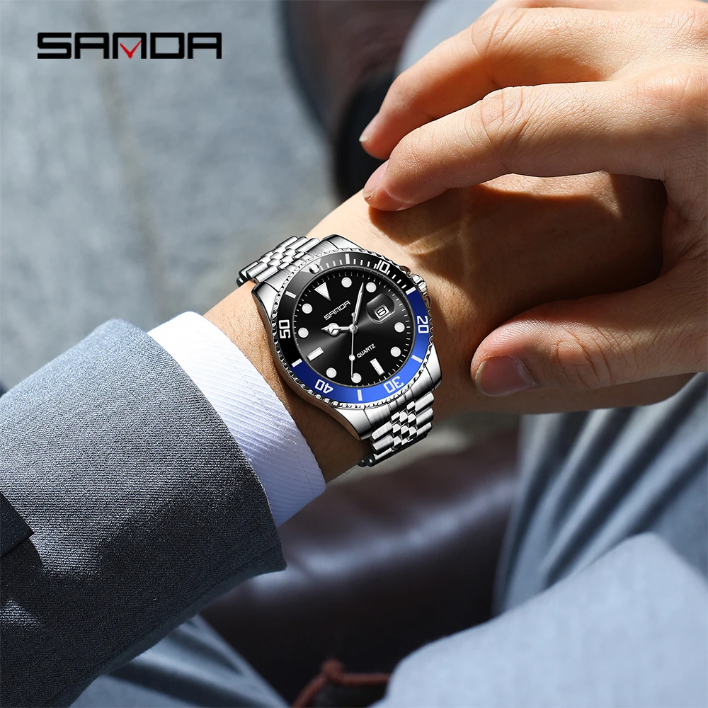SANDA 1099 Fashion Luxury Men' – Luxury Watch Shop recenzja i cena
