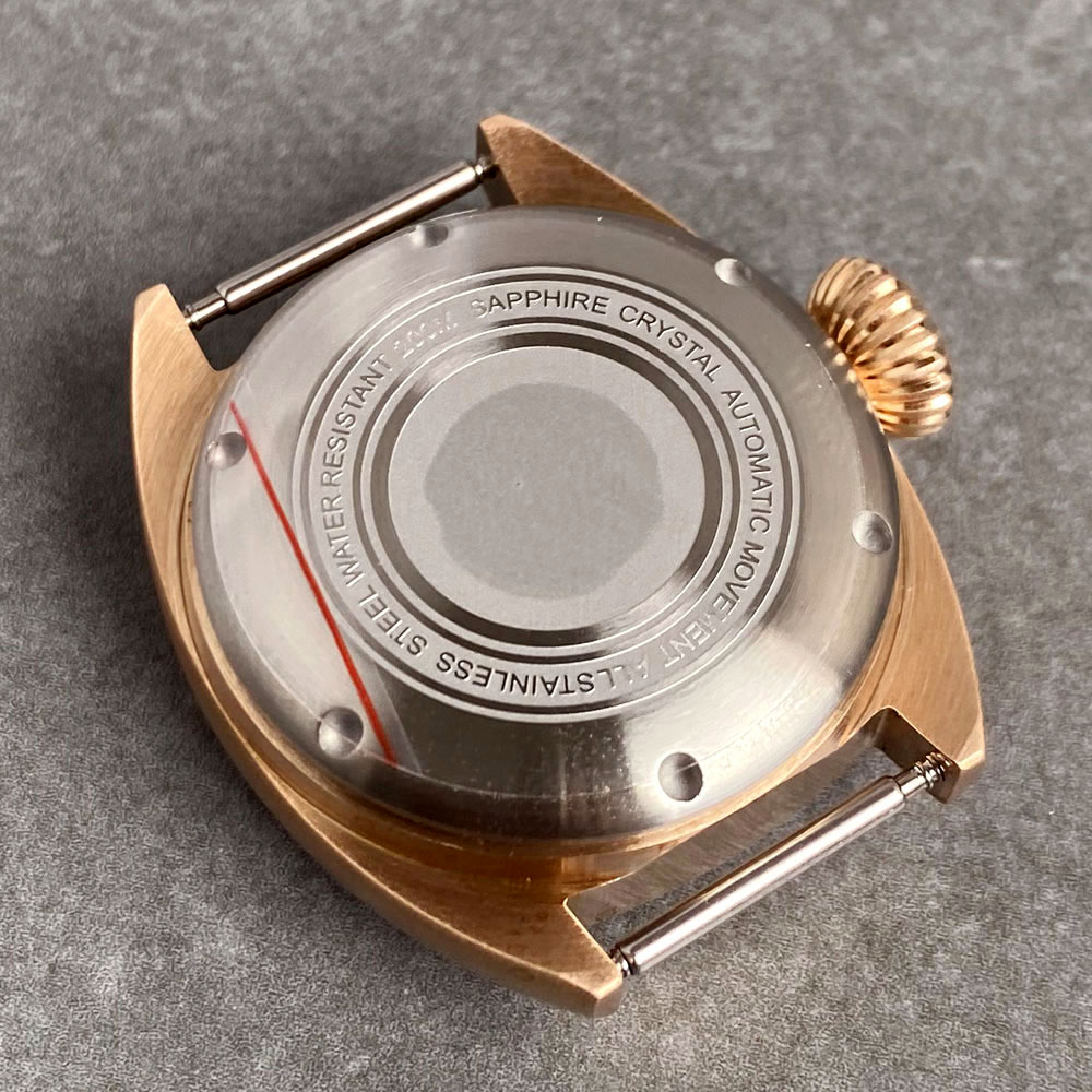 36mm CUSN8 bronze barrel shape – Bronze Case Watch recenzja i cena