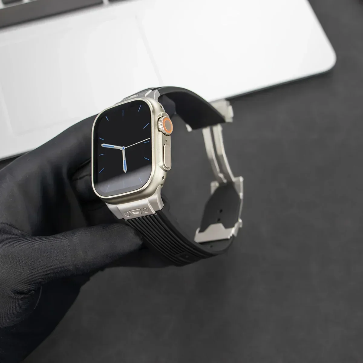 Sports Silicone Strap for Appl – Luxury Watch Apple Bands recenzja i cena