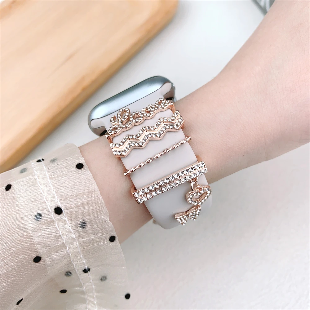 Decoration Ring For Apple watc – Luxury Watch Apple Bands recenzja i cena