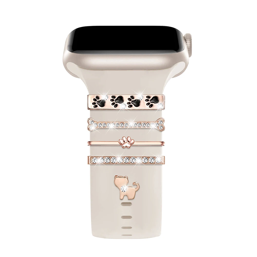 Decoration Ring For Apple watc – Luxury Watch Apple Bands recenzja i cena