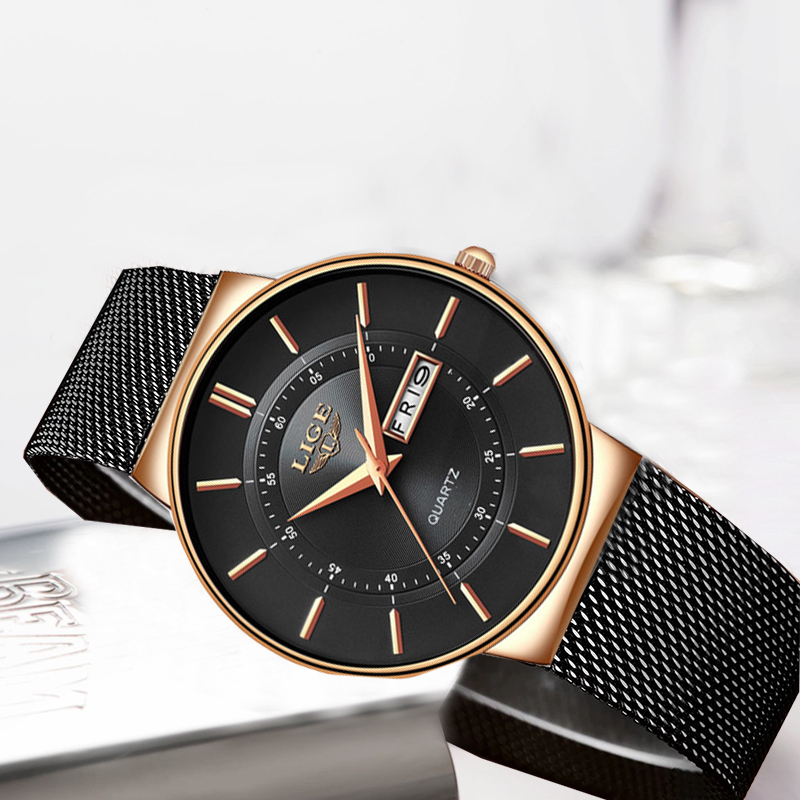 LIGE Women Watches Luxury Bran – Luxury Watch Green recenzja i cena